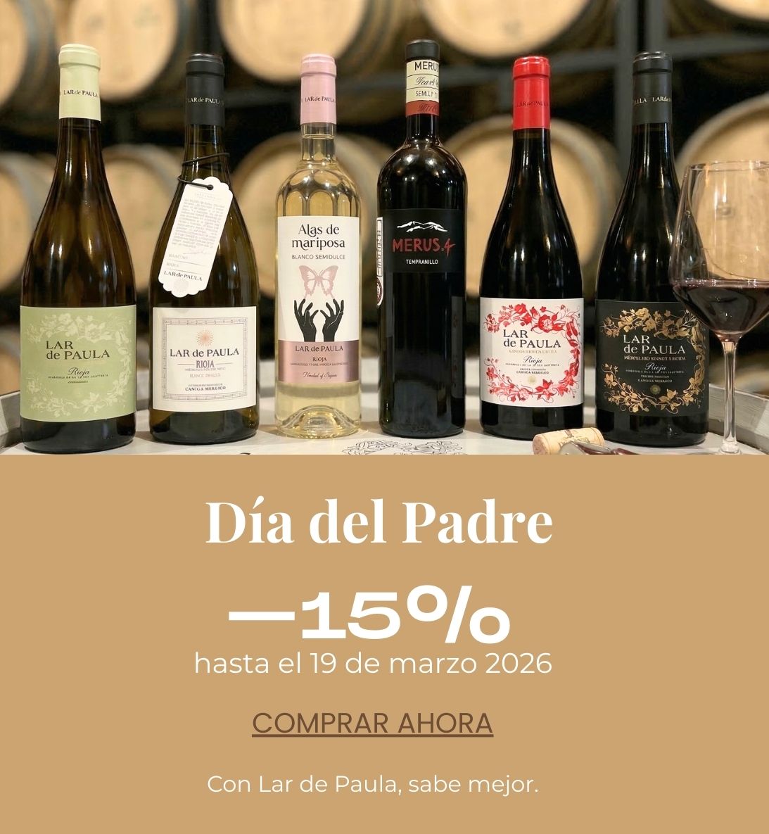 Vinos de Rioja para regalar el Día del Padre